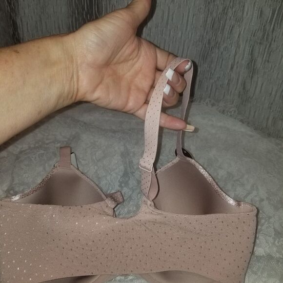 Wacoal Womens Back Appeal Front Close T-Shirt Bra Cream 853403 Size 32DDD - Picture 8 of 16